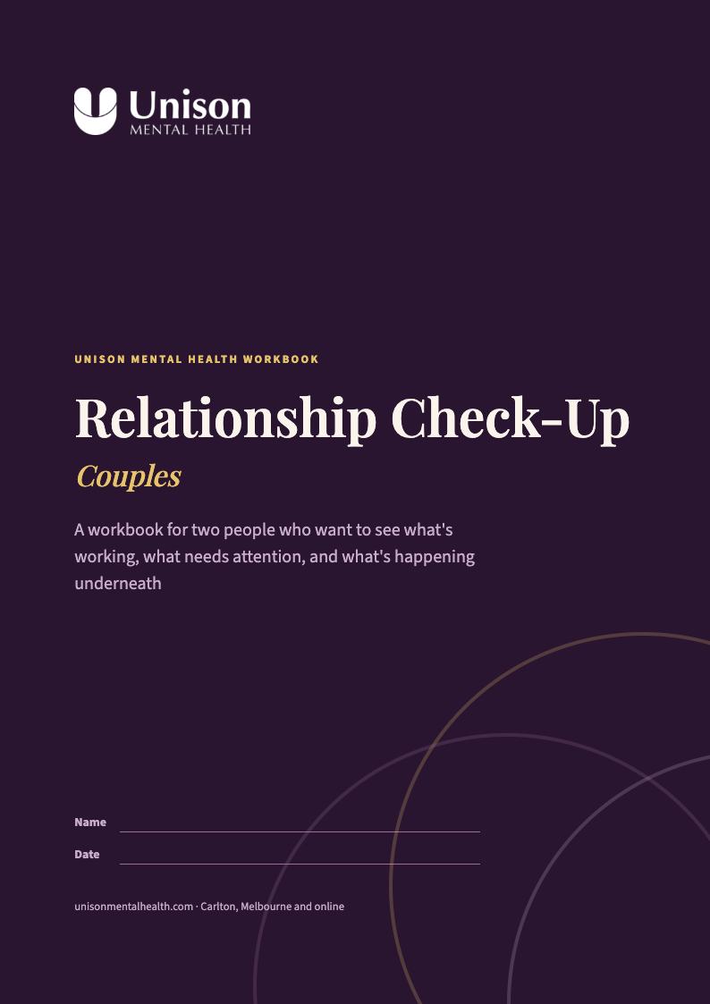 Cover of Relationship Check-Up: Couples